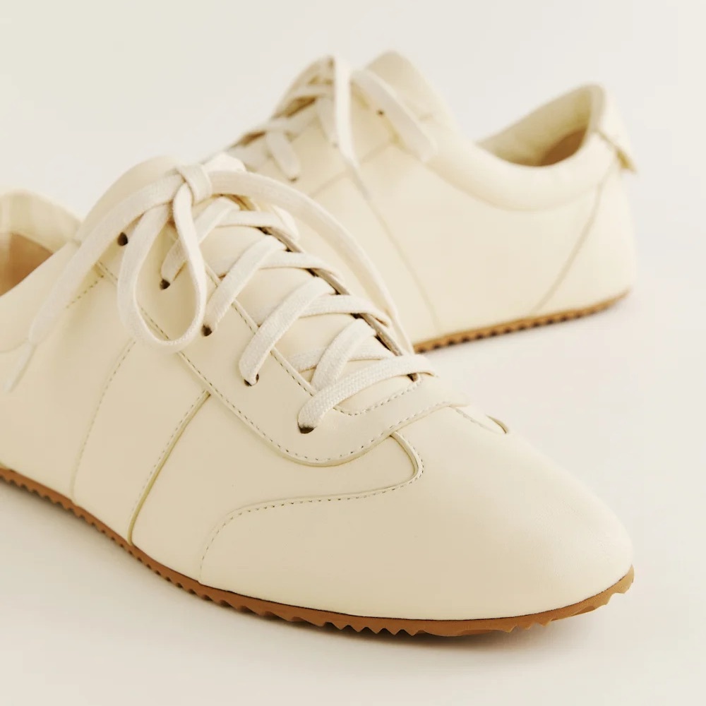 Reformation Terra Sneaker Ivory - Size 8.5